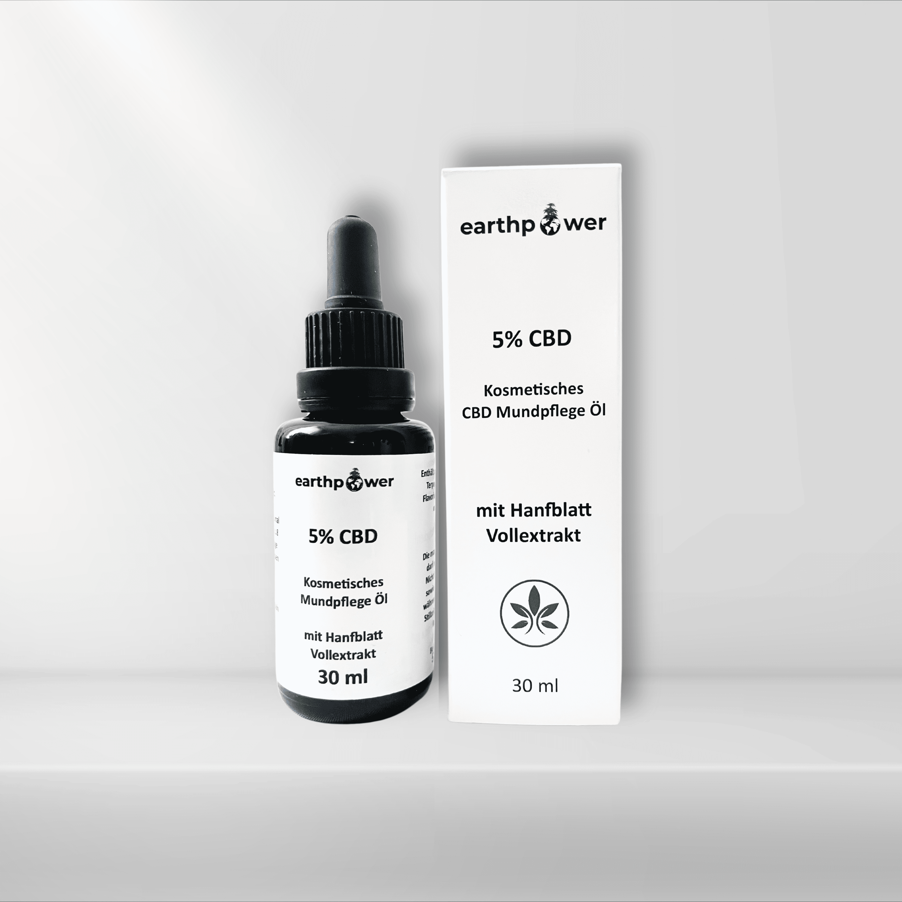 Kosmetisches CBD Mundpflegeöl 5% mit Hanfblatt Vollextrakt Kosmetisches CBD Mundpflegeöl 5% mit Hanfblatt Vollextrakt