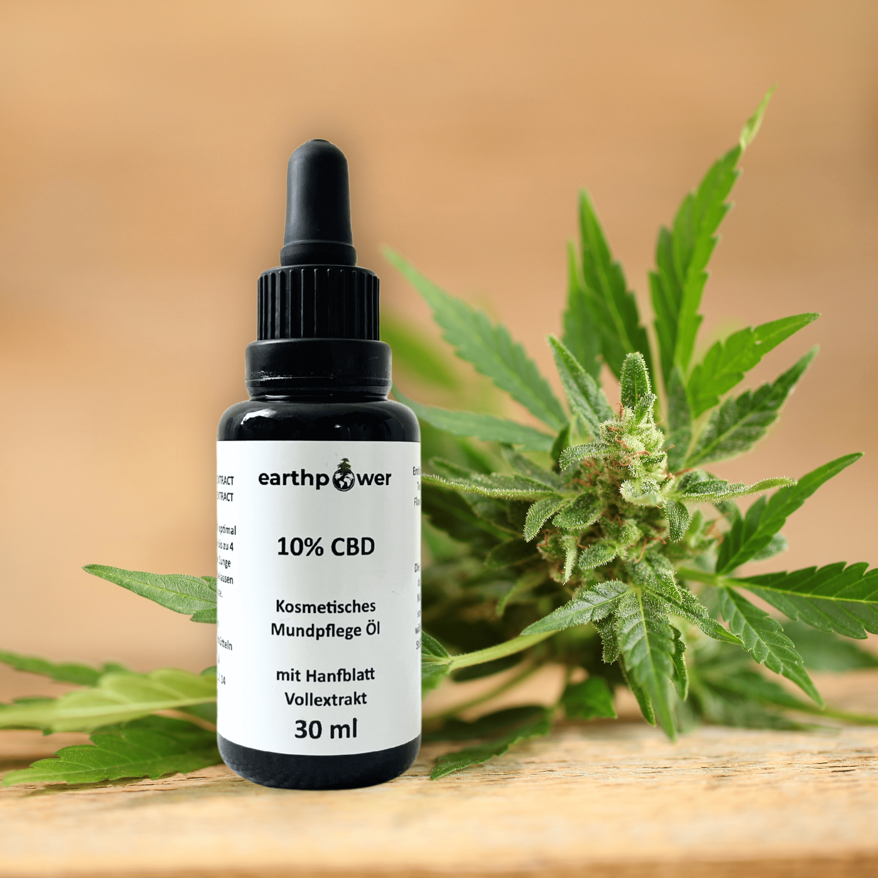 Kosmetisches CBD Mundpflegeöl 10% mit Hanfblatt Vollextrakt Kosmetisches CBD Mundpflegeöl 10% mit Hanfblatt Vollextrakt