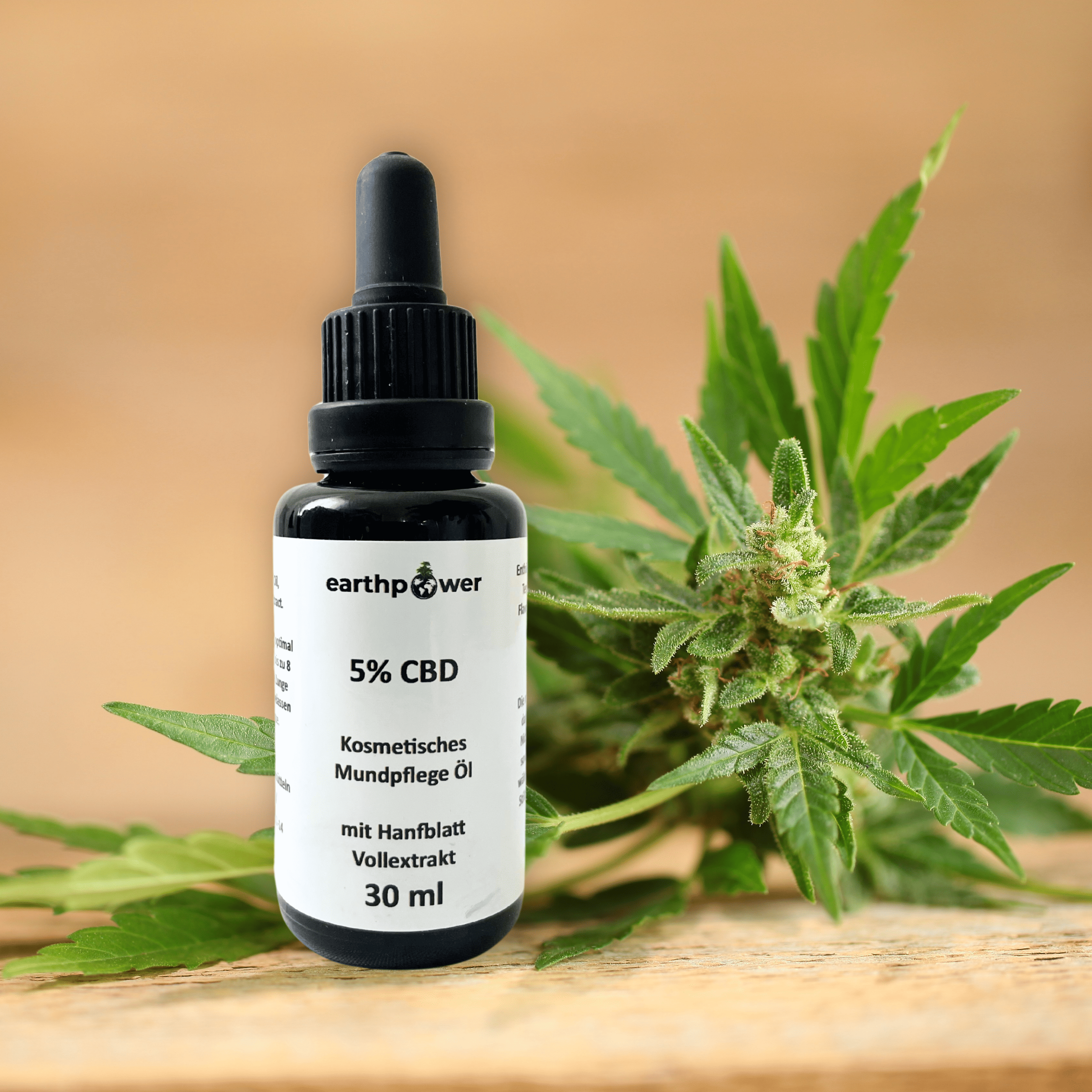 Kosmetisches CBD Mundpflegeöl 5% mit Hanfblatt Vollextrakt Kosmetisches CBD Mundpflegeöl 5% mit Hanfblatt Vollextrakt