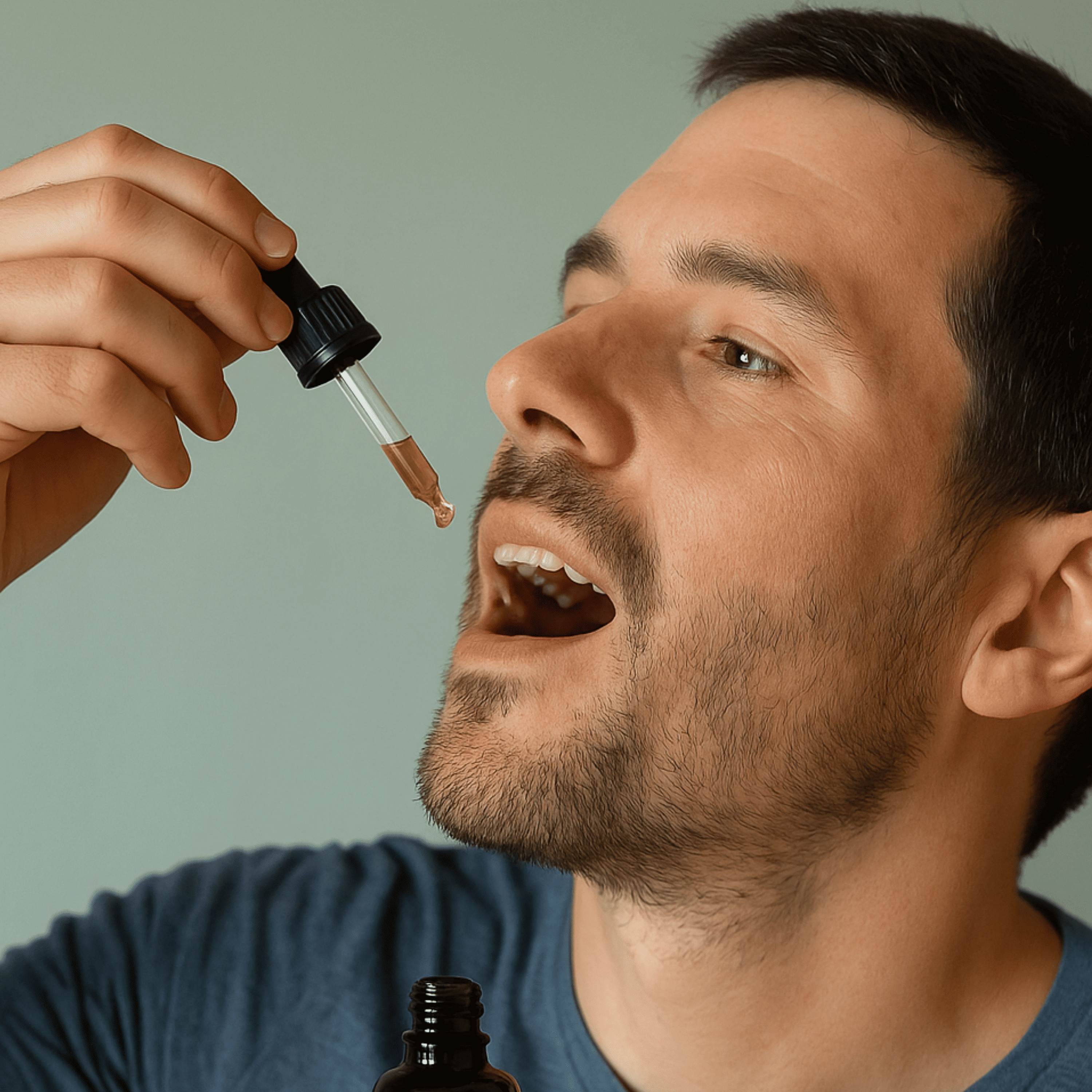 Kosmetisches CBD Mundpflegeöl 5% mit Hanfblatt Vollextrakt Kosmetisches CBD Mundpflegeöl 5% mit Hanfblatt Vollextrakt